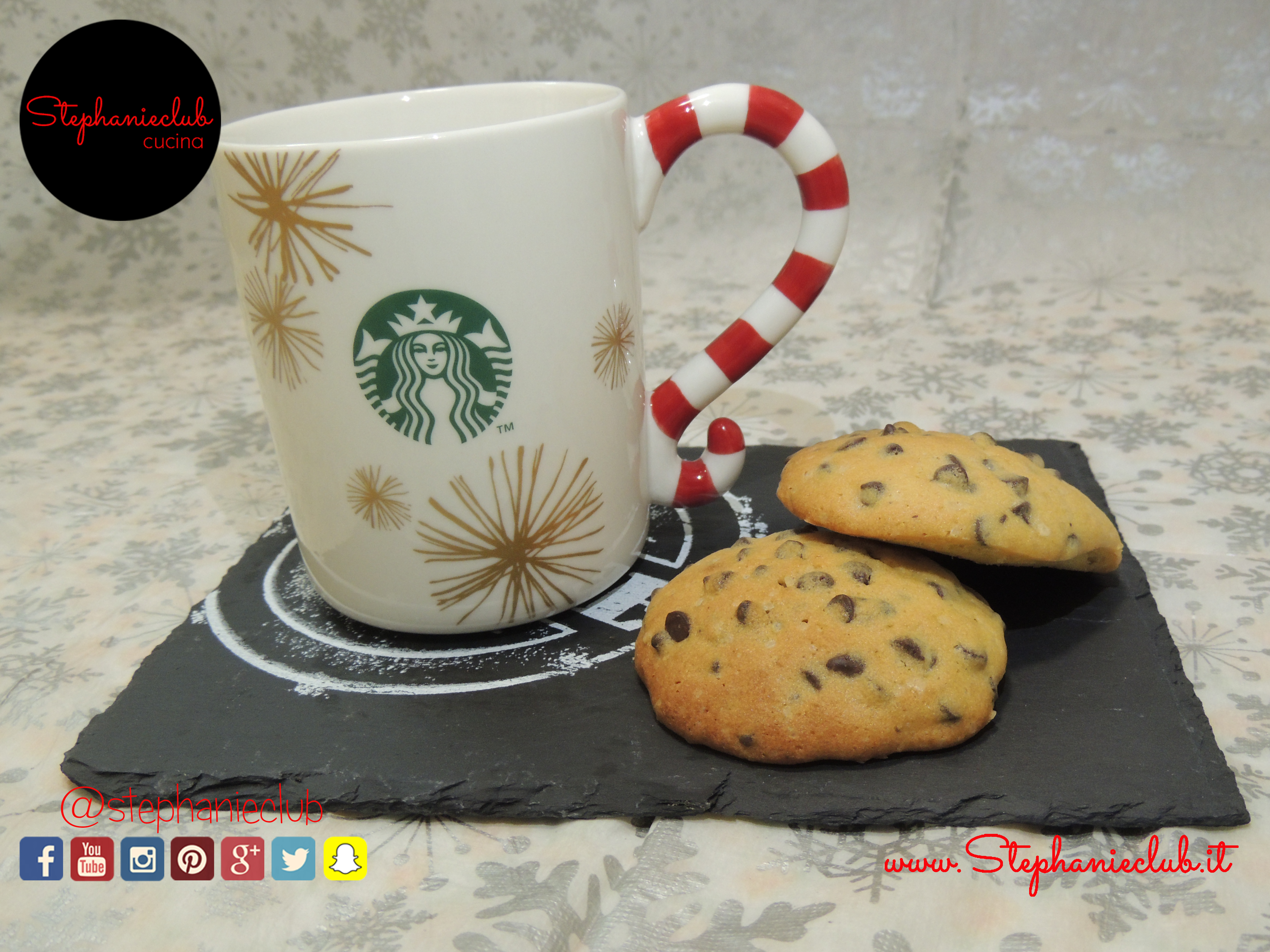American Cookies lactose free - senza lattosio - ricetta di Natale_03
